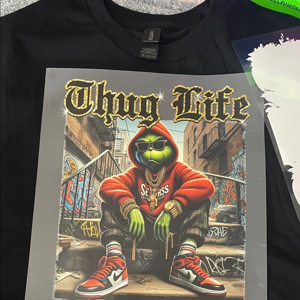 Black Graphic T-Shirt